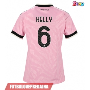 Lacne Ženy Futbalové dres Juventus Lloyd Kelly #6 2026-27 Krátky Rukáv - Preč